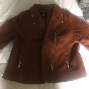 New York and Company Faux Leather Jacket